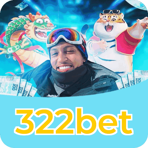 Números do app 322bet em material de marketing — ilustração, não auditoria